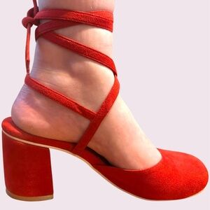 Rafa red holiday heel